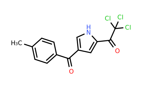 CAS 453557-68-1 | 2,2,2-Trichloro-1-(4-(4-methylbenzoyl)-1H-pyrrol-2-yl)ethanone