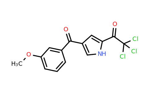 CAS 453557-69-2 | 2,2,2-Trichloro-1-(4-(3-methoxybenzoyl)-1H-pyrrol-2-yl)ethanone