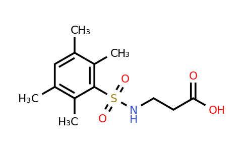 CAS 453581-60-7 | 3-(2,3,5,6-tetramethylbenzenesulfonamido)propanoic acid