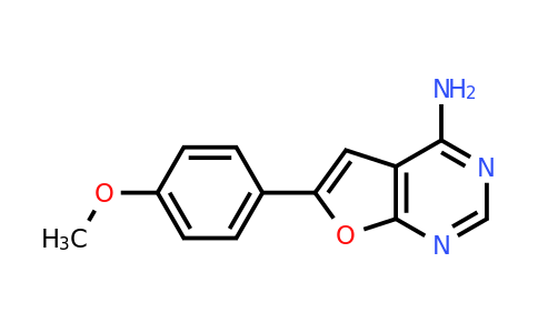 CAS 453590-24-4 | 6-(4-Methoxyphenyl)furo[2,3-D]pyrimidin-4-amine