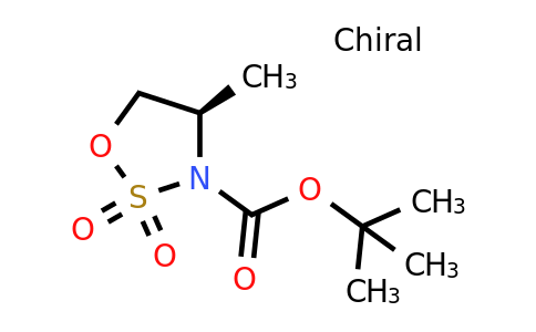 CAS 454248-53-4 | Tert-butyl (R)-4-methyl-2,2-dioxo-[1,2,3]oxathiazolidine-3-carboxylate