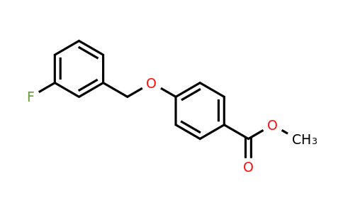 CAS 454473-78-0 | Methyl 4-((3-fluorobenzyl)oxy)benzoate