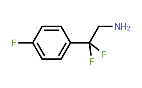 CAS 454483-93-3 | 2,2-Difluoro-2-(4-fluorophenyl)ethan-1-amine