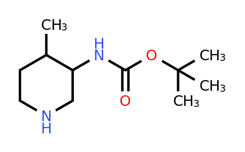 CAS 454709-84-3 | Carbamic acid, (4-methyl-3-piperidinyl)-, 1,1-dimethylethyl ester