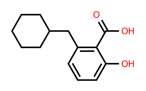 CAS 455257-36-0 | 2-(Cyclohexylmethyl)-6-hydroxybenzoic acid