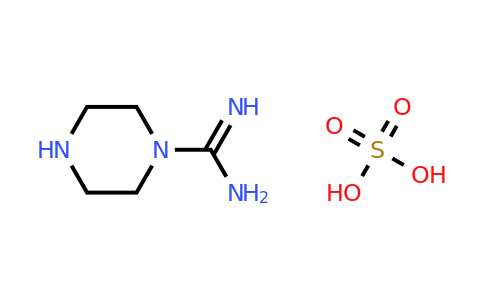 CAS 45695-84-9 | Sulfuric acid compound with piperazine-1-carboximidamide (1:1)