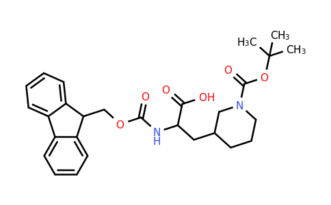 CAS 457060-97-8 | 2-(Fmoc-amino)-3-(1-BOC-3-piperidyl)propanoic acid