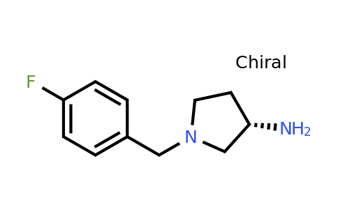 CAS 457098-00-9 | (S)-1-(4-Fluorobenzyl)pyrrolidin-3-amine