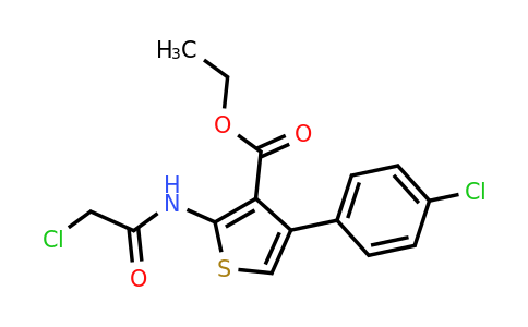 CAS 457621-54-4 | ethyl 2-(2-chloroacetamido)-4-(4-chlorophenyl)thiophene-3-carboxylate