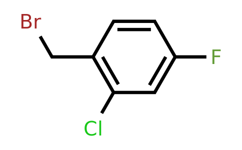CAS 45767-66-6 | 1-(bromomethyl)-2-chloro-4-fluorobenzene