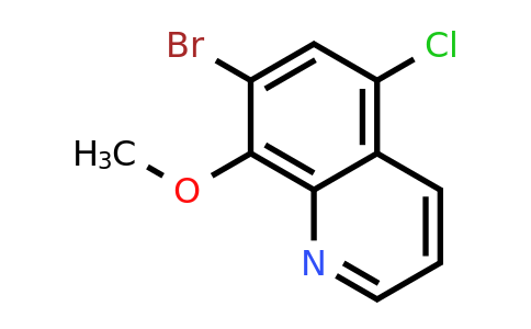 CAS 457931-02-1 | 7-Bromo-5-chloro-8-methoxyquinoline