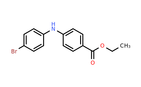 CAS 458550-44-2 | Ethyl 4-((4-bromophenyl)amino)benzoate