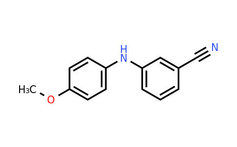CAS 458550-48-6 | 3-((4-Methoxyphenyl)amino)benzonitrile