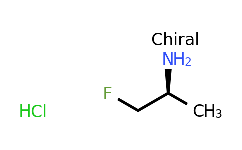 CAS 458560-63-9 | (2S)-1-fluoropropan-2-amine hydrochloride