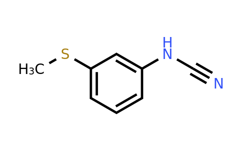CAS 458567-42-5 | {[3-(methylsulfanyl)phenyl]amino}formonitrile