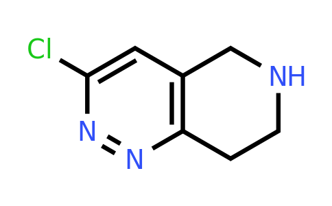 CAS 45882-63-1 | 3-Chloro-5,6,7,8-tetrahydropyrido[4,3-C]pyridazine