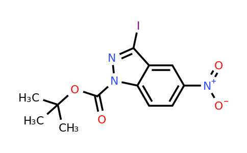 CAS 459133-69-8 | 1-BOC-3-Iodo-5-nitro-1H-indazole