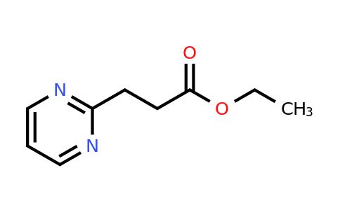 CAS 459818-76-9 | Ethyl 3-(pyrimidin-2-yl)propanoate