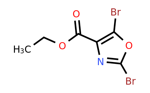 2,5-Dibromo-oxazole-4-carboxylic acid ethyl ester
