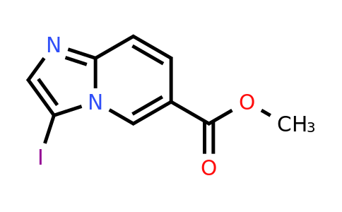 CAS 460087-82-5 | methyl 3-iodoimidazo[1,2-a]pyridine-6-carboxylate