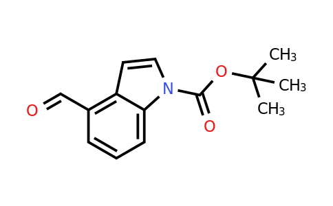 CAS 460096-34-8 | Tert-butyl 4-formyl-1H-indole-1-carboxylate