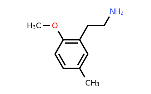 CAS 46035-71-6 | 2-(2-methoxy-5-methylphenyl)ethan-1-amine