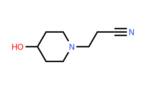 CAS 4608-72-4 | 3-(4-Hydroxypiperidin-1-yl)propanenitrile