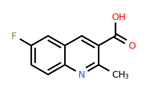CAS 461026-47-1 | 6-Fluoro-2-methylquinoline-3-carboxylic acid