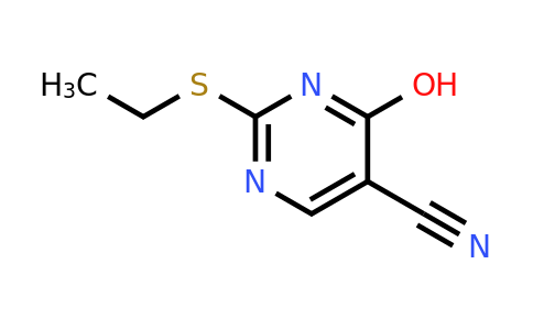CAS 46118-11-0 | 2-(Ethylthio)-4-hydroxypyrimidine-5-carbonitrile