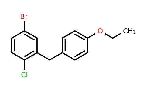 CAS 461432-23-5 | 4-bromo-1-chloro-2-[(4-ethoxyphenyl)methyl]benzene
