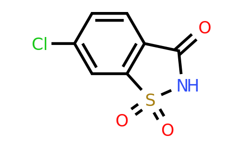 CAS 46149-10-4 | 6-chloro-2,3-dihydro-1lambda6,2-benzothiazole-1,1,3-trione