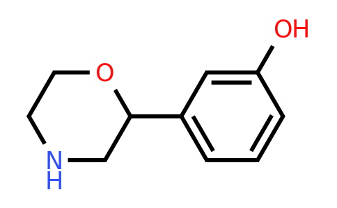 CAS 46179-92-4 | 3-(morpholin-2-yl)phenol