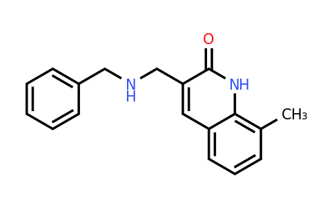 CAS 462067-32-9 | 3-((Benzylamino)methyl)-8-methylquinolin-2(1H)-one