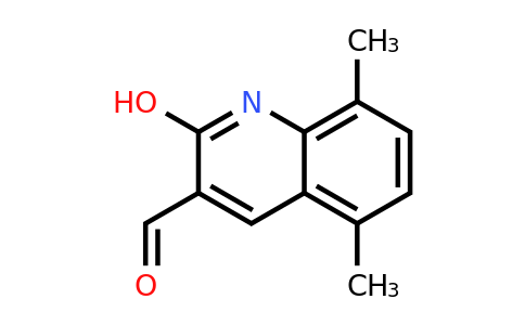 CAS 462068-12-8 | 2-Hydroxy-5,8-dimethylquinoline-3-carbaldehyde