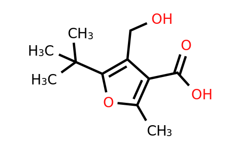 CAS 462068-43-5 | 5-(tert-Butyl)-4-(hydroxymethyl)-2-methylfuran-3-carboxylic acid
