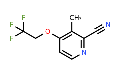 CAS 463299-53-8 | 3-Methyl-4-(2,2,2-trifluoro-ethoxy)-pyridine-2-carbonitrile