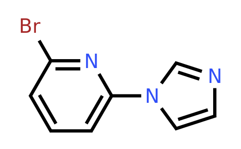 CAS 463336-62-1 | 2-Bromo-6-(1H-imidazol-1-YL)pyridine
