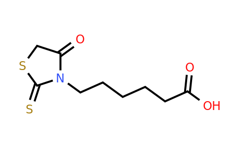 CAS 4649-06-3 | 6-(4-oxo-2-sulfanylidene-1,3-thiazolidin-3-yl)hexanoic acid
