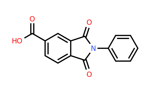 CAS 4649-27-8 | 1,3-Dioxo-2-phenylisoindoline-5-carboxylic acid
