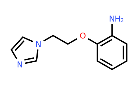 CAS 464913-73-3 | 2-[2-(1H-Imidazol-1-yl)ethoxy]aniline