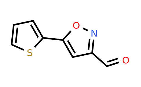 CAS 465514-11-8 | 5-(Thiophen-2-yl)isoxazole-3-carbaldehyde