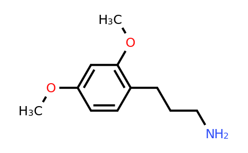 CAS 465529-37-7 | 3-(2,4-Dimethoxy-phenyl)-propylamine