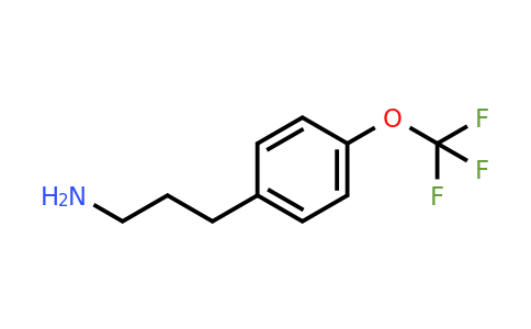 CAS 465529-50-4 | 3-(4-Trifluoromethoxy-phenyl)-propylamine