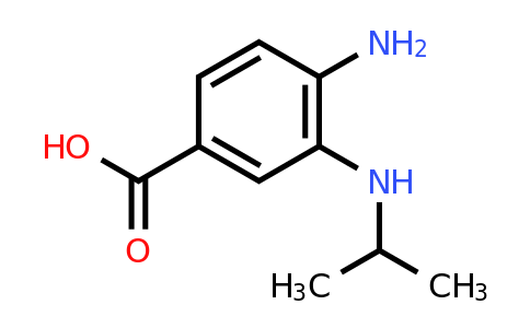 CAS 467235-04-7 | 4-Amino-3-(isopropylamino)benzoic acid