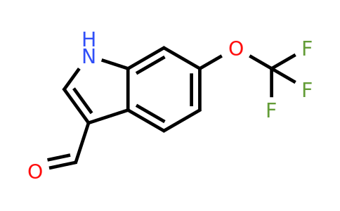 CAS 467451-62-3 | 6-(Trifluoromethoxy)-1H-indole-3-carbaldehyde