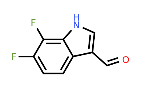 CAS 467457-02-9 | 6,7-Difluoro-1H-indole-3-carbaldehyde