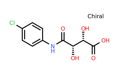 CAS 46834-56-4 | (2S,3S)-4-((4-Chlorophenyl)amino)-2,3-dihydroxy-4-oxobutanoic acid