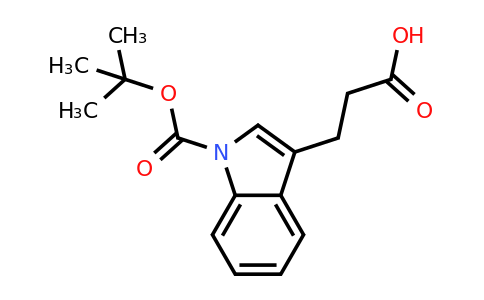 CAS 468721-38-2 | 3-(2-Carboxy-ethyl)-indole-1-carboxylic acid tert-butyl ester