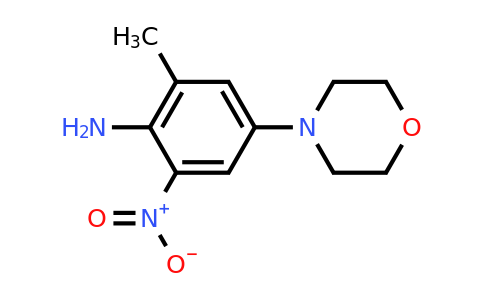 CAS 468741-20-0 | 2-Methyl-4-morpholino-6-nitroaniline