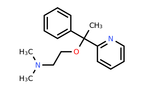 CAS 469-21-6 | dimethyl({2-[1-phenyl-1-(pyridin-2-yl)ethoxy]ethyl})amine